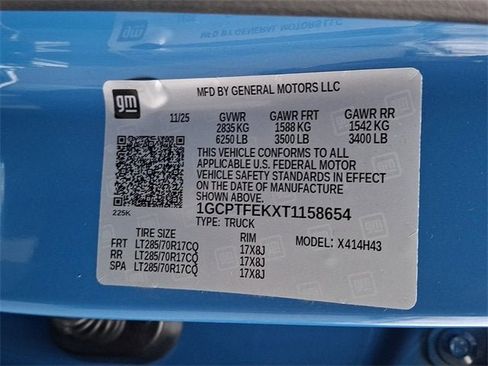 New 2026 Chevrolet Colorado ZR2 w/ Technology Package image 13