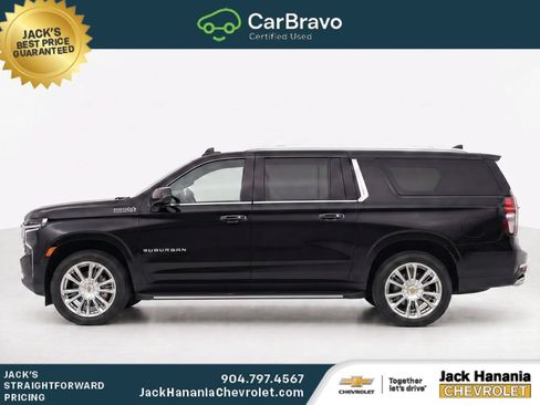 Used 2021 Chevrolet Suburban High Country w/ Technology Package AWD/4WD image 4