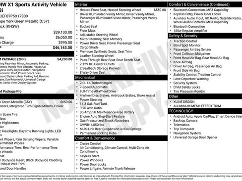 Used 2023 BMW X1 xDrive28i w/ Premium Package image 23