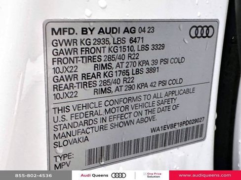 Used 2023 Audi Q8 Premium Plus w/ Premium Plus Package AWD/4WD image 36