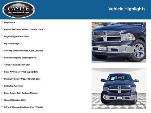 Used 2015 RAM 1500 Big Horn AWD/4WD image 8