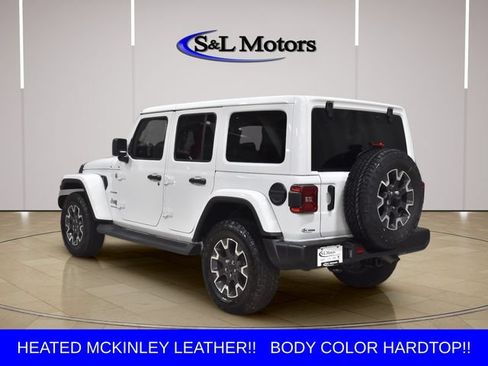 Used 2024 Jeep Wrangler Unlimited Sahara w/ Technology Group AWD/4WD image 5