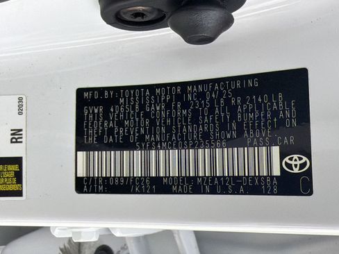 Used 2025 Toyota Corolla SE FWD image 19