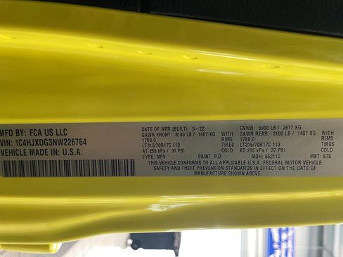 Used 2022 Jeep Wrangler Unlimited Sport image 21