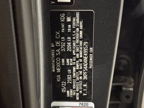 Certified 2022 Kia Forte GT-Line w/ GT-Line Technology Package image 38