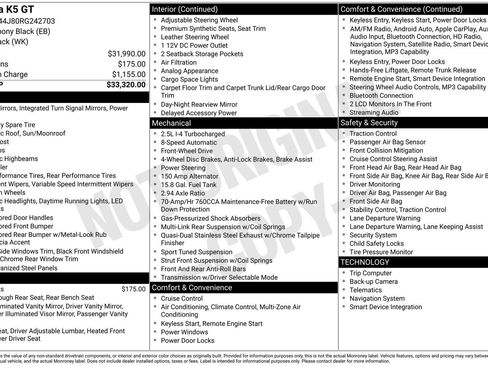 Used 2024 Kia K5 GT image 40