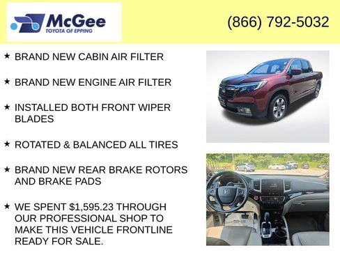 Used 2019 Honda Ridgeline RTL-E image 8