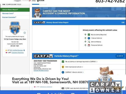 Used 2025 RAM 1500 Tradesman w/ Night Edition image 4