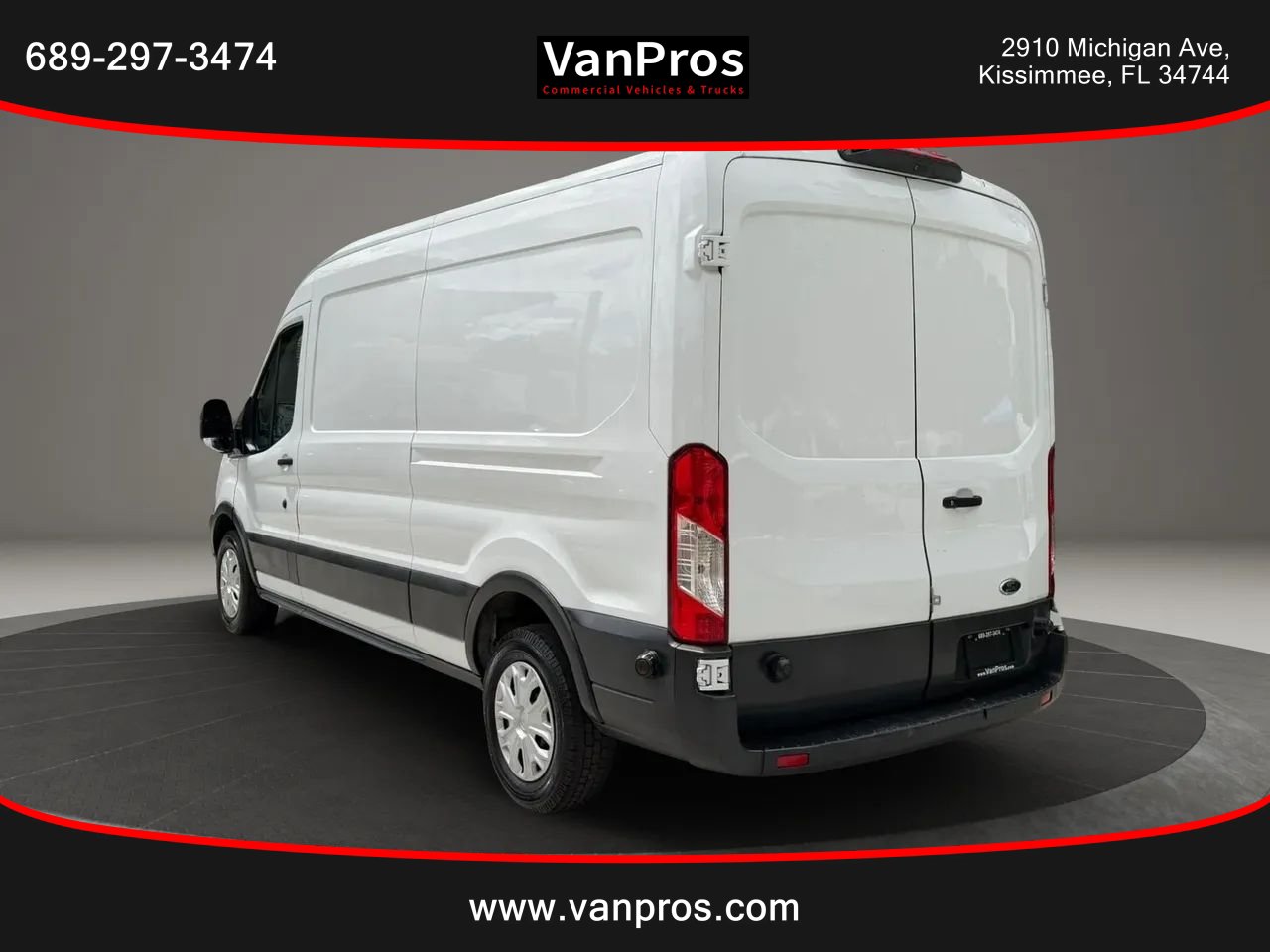 Used 2018 Ford Transit 250 148 Medium Roof RWD image 3