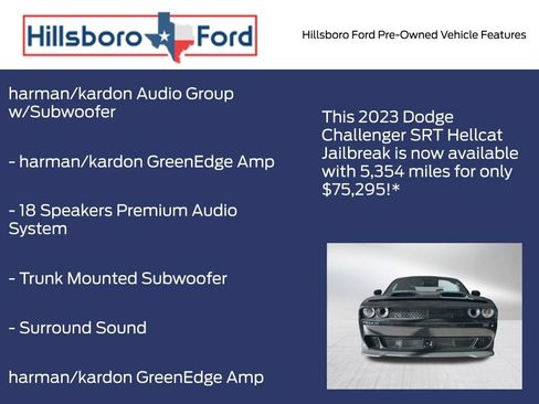 Used 2023 Dodge Challenger SRT Hellcat RWD image 9