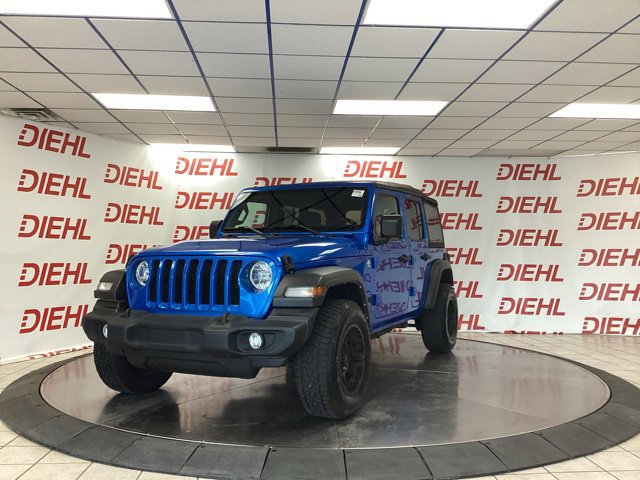 Used 2021 Jeep Wrangler Unlimited Sport AWD/4WD image 3