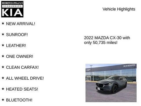 Used 2022 MAZDA CX-30 AWD 2.5 S w/ Preferred Package image 7