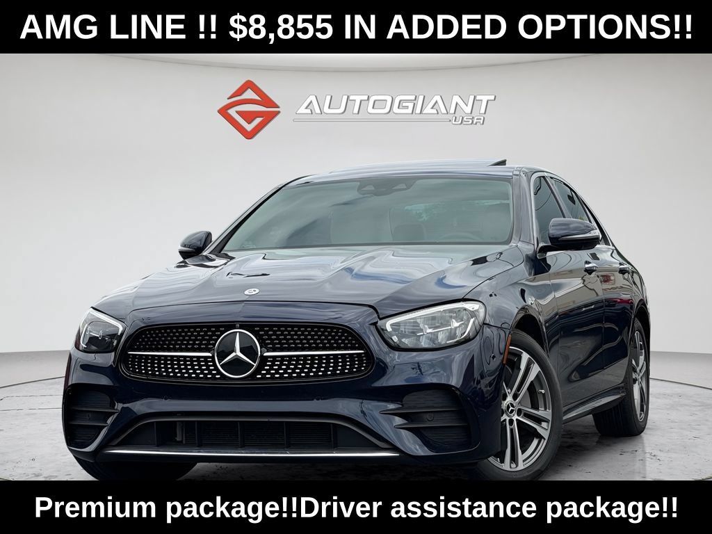 Used 2021 Mercedes-Benz E 350 4MATIC Sedan image 1