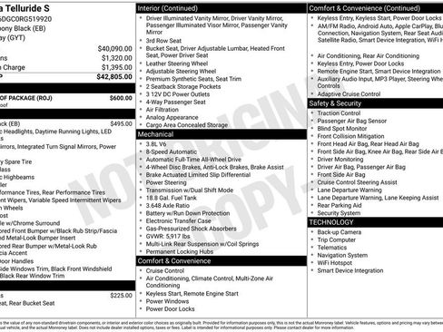 Certified 2024 Kia Telluride S w/ S Sunroof Package image 7