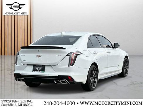 Used 2023 Cadillac CT4 V w/ Navigation Package AWD/4WD image 4