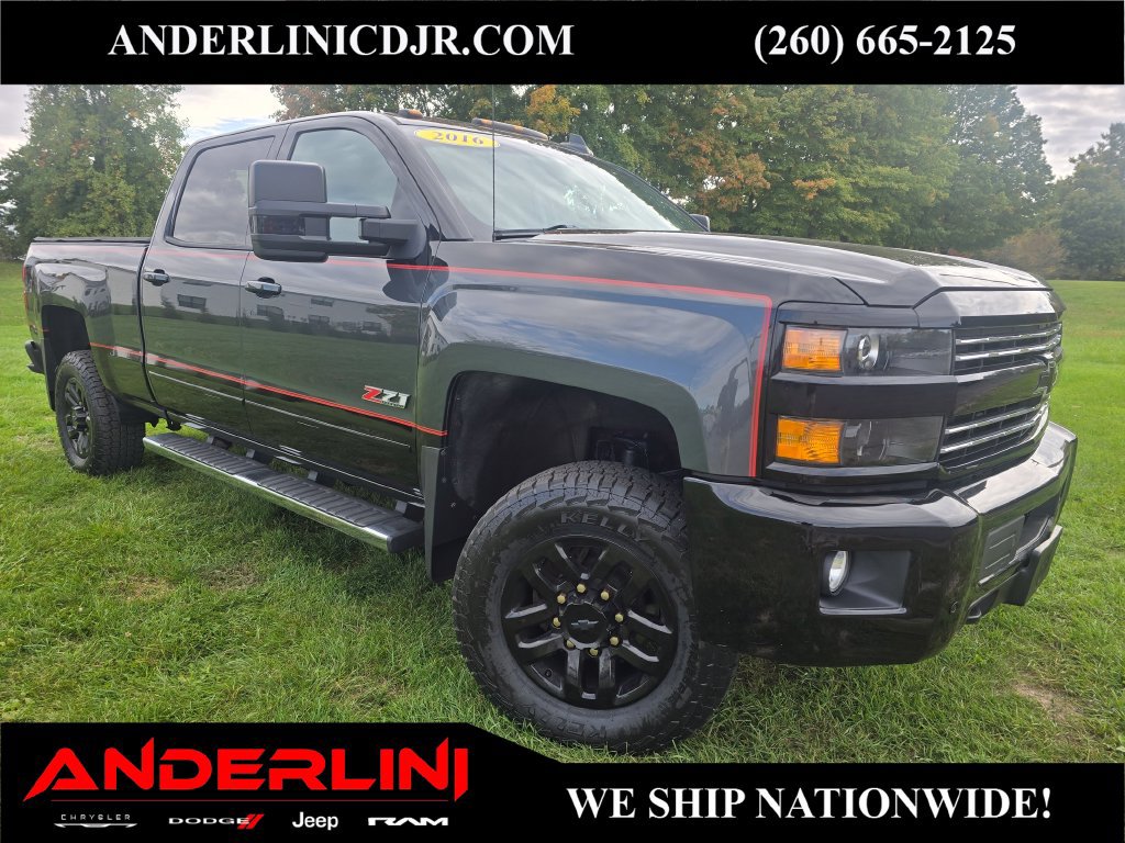 Used 2016 Chevrolet Silverado 2500 LT w/ Midnight Edition AWD/4WD image 1