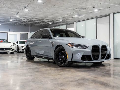 Used 2024 BMW M3 Competition w/ M Carbon Exterior Package RWD image 8