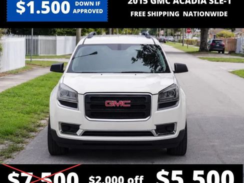 Used 2015 GMC Acadia SLE FWD image 2