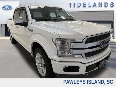 Certified 2019 Ford F150 Platinum w/ Equipment Group 701A Luxury AWD/4WD image 1