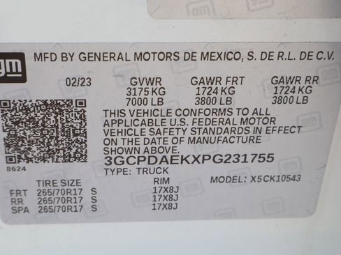 Used 2023 Chevrolet Silverado 1500 W/T w/ WT Value Package image 33