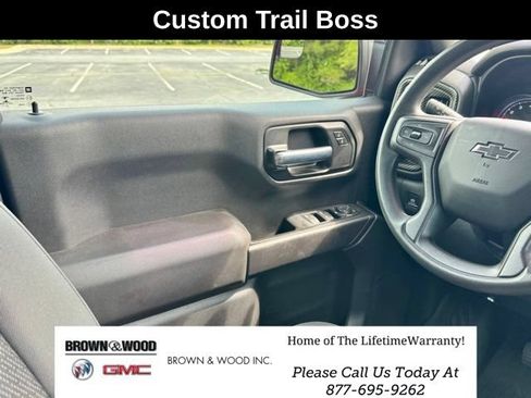 Used 2021 Chevrolet Silverado 1500 Custom Trail Boss w/ LPO, Dark Essentials Package AWD/4WD image 21