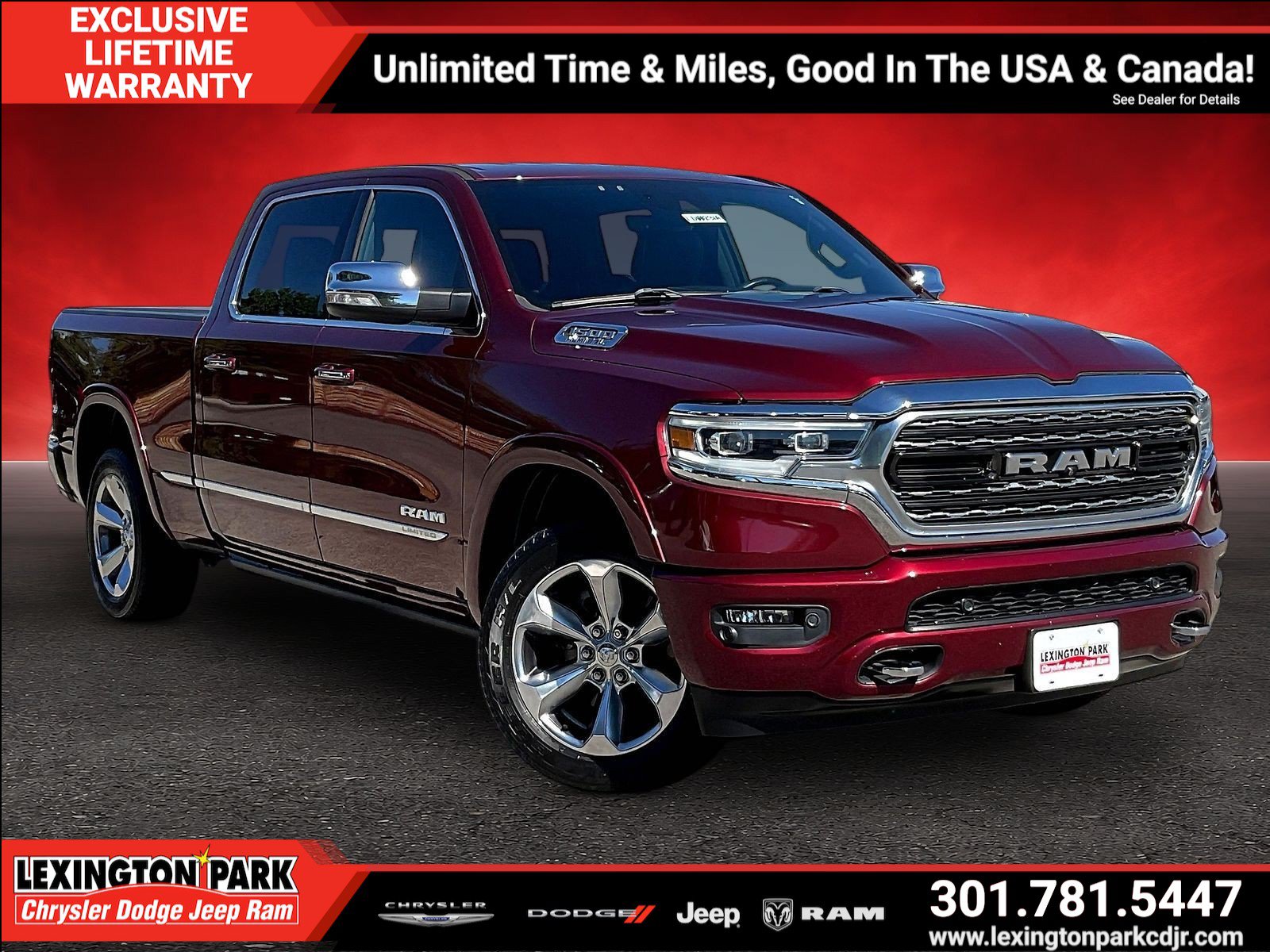 Used 2019 RAM 1500 Limited AWD/4WD image 1