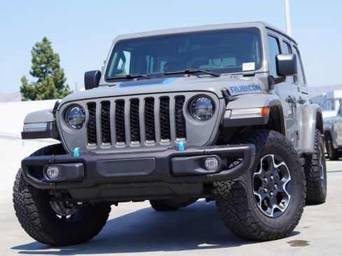 Used 2023 Jeep Wrangler Unlimited Rubicon 4xe w/ Steel Bumper Group AWD/4WD image 3