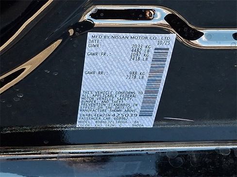 New 2025 Nissan Altima 2.5 SL image 10