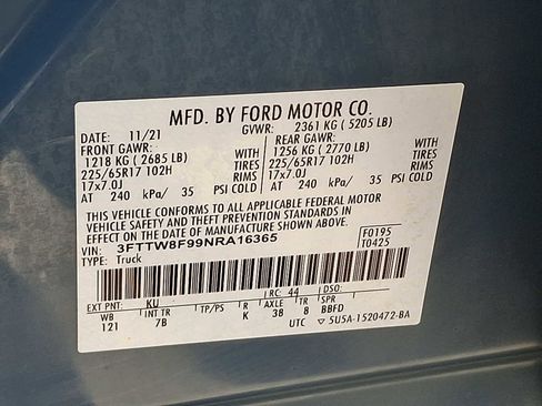 Used 2022 Ford Maverick XLT w/ Equipment Group 300A Standard AWD/4WD image 26