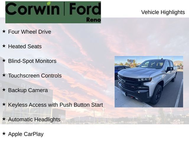 Used 2020 Chevrolet Silverado 1500 LT Trail Boss w/ Convenience Package AWD/4WD image 8