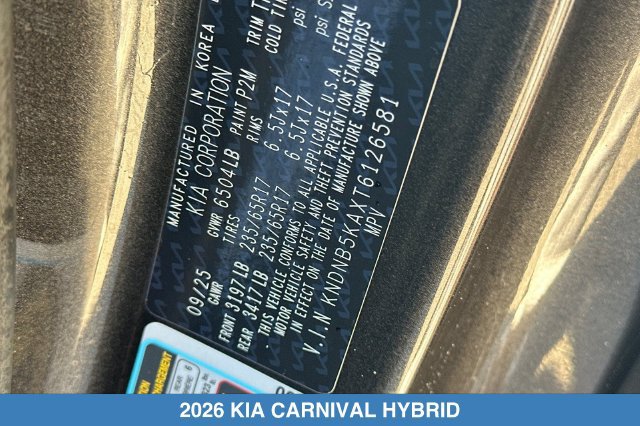 Used 2026 Kia Carnival LXS FWD image 32