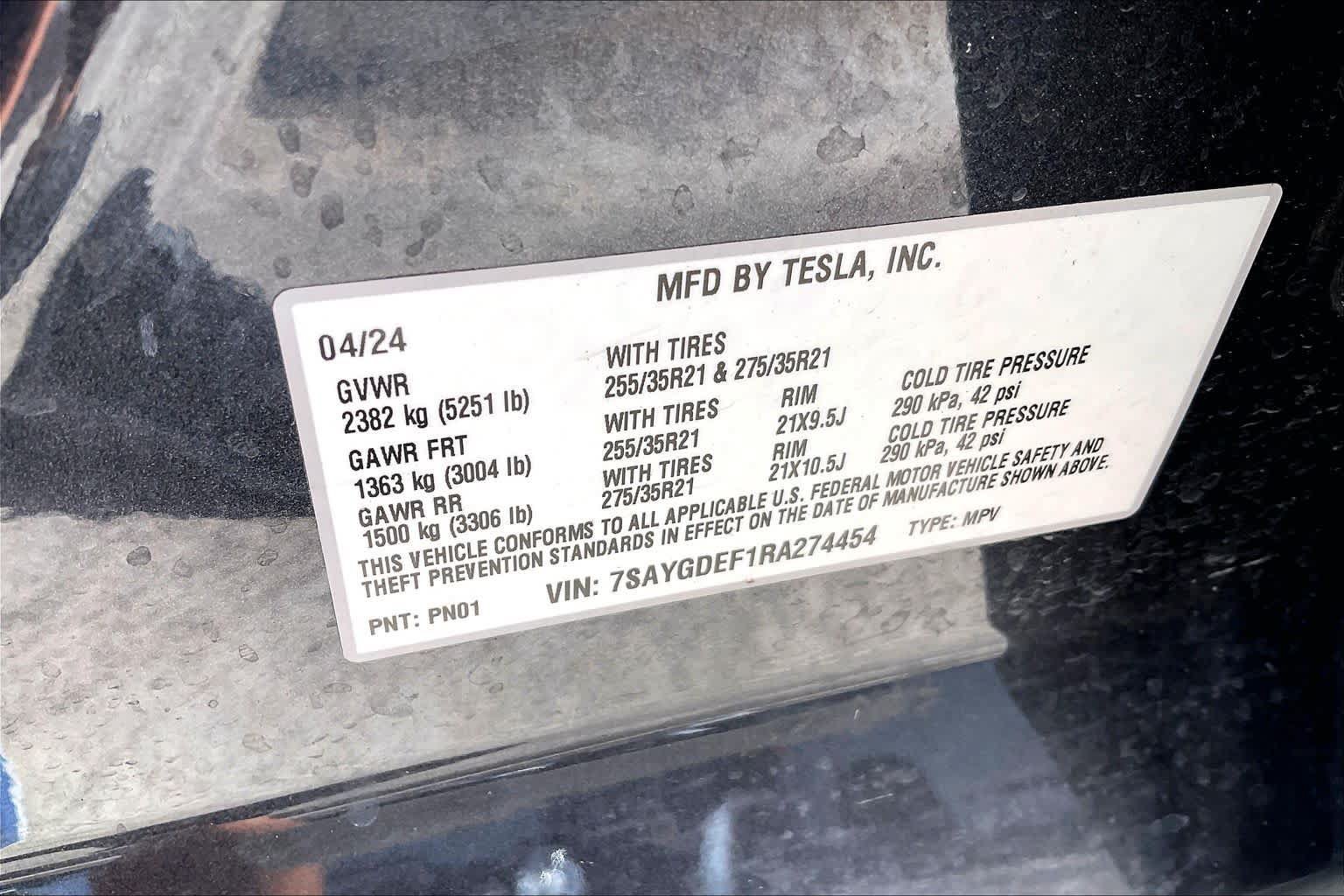 Used 2024 Tesla Model Y Performance AWD/4WD image 34