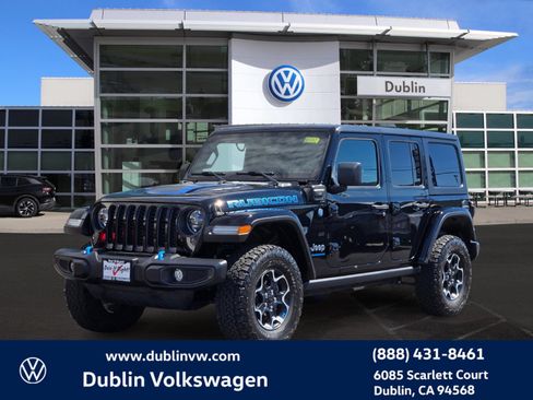 Used 2023 Jeep Wrangler Unlimited Rubicon 4xe AWD/4WD image 8