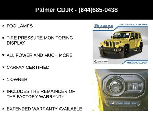 Certified 2022 Jeep Wrangler Unlimited Sahara 4xe w/ Cold Weather Group image 24