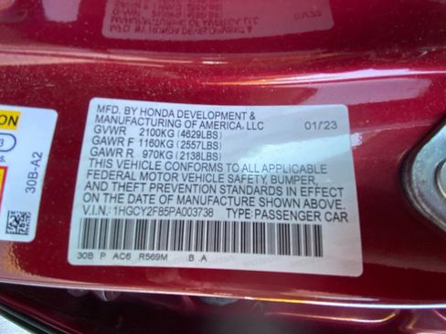 Used 2023 Honda Accord Touring image 39