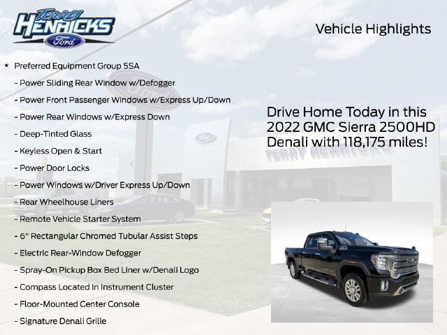 Used 2022 GMC Sierra 2500 Denali AWD/4WD image 4