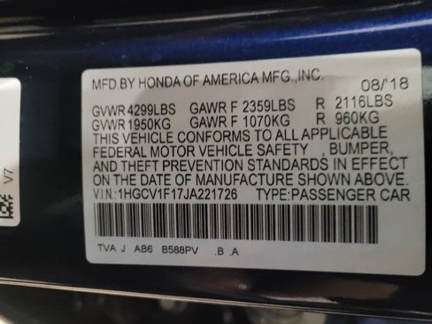 Used 2018 Honda Accord LX image 33