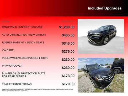 Used 2023 Volkswagen Atlas SE w/ Panoramic Sunroof Package FWD image 6