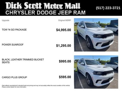 Used 2021 Dodge Durango R/T w/ Tow 'N Go Package AWD/4WD image 2