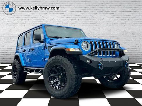 Used 2022 Jeep Wrangler Unlimited Sahara w/ Cold Weather Group image 1