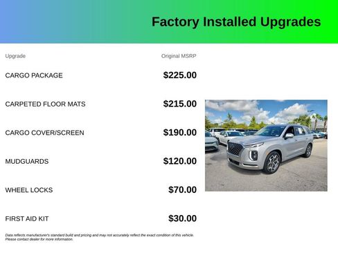 Used 2022 Hyundai Palisade Calligraphy w/ Cargo Package FWD image 4