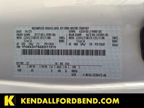 Used 2025 Ford F350 XL w/ XL Chrome Package AWD/4WD image 25