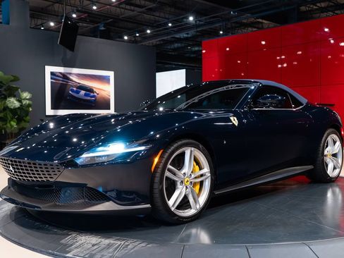 Certified 2024 Ferrari Roma Spider RWD image 50