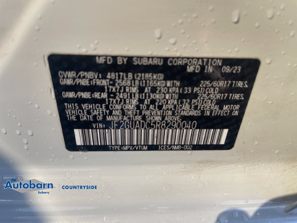 Used 2024 Subaru Crosstrek 2.0i Premium AWD/4WD image 29