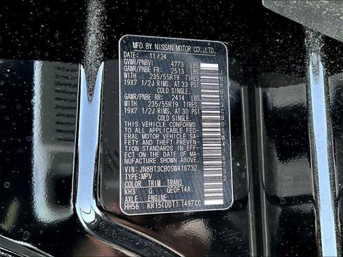 New 2025 Nissan Rogue SL w/ Tech Package image 17