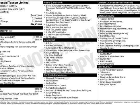 New 2026 Hyundai Tucson Limited image 30