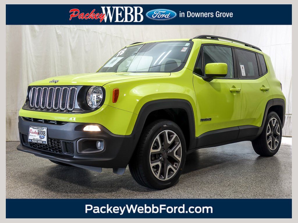Used 2018 Jeep Renegade Latitude w/ Popular Equipment Group AWD/4WD image 1