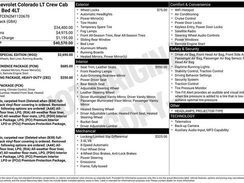 Used 2021 Chevrolet Colorado LT w/ Redline Special Edition AWD/4WD image 3