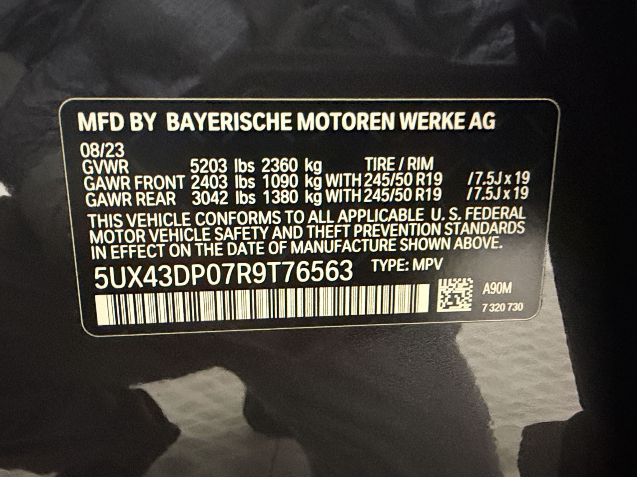 Certified 2024 BMW X3 sDrive30i w/ Premium Package RWD image 25