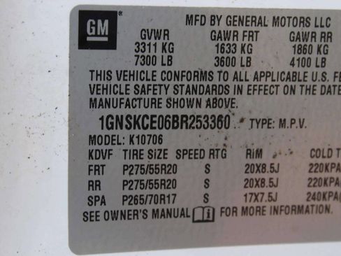 Used 2011 Chevrolet Tahoe LTZ image 10